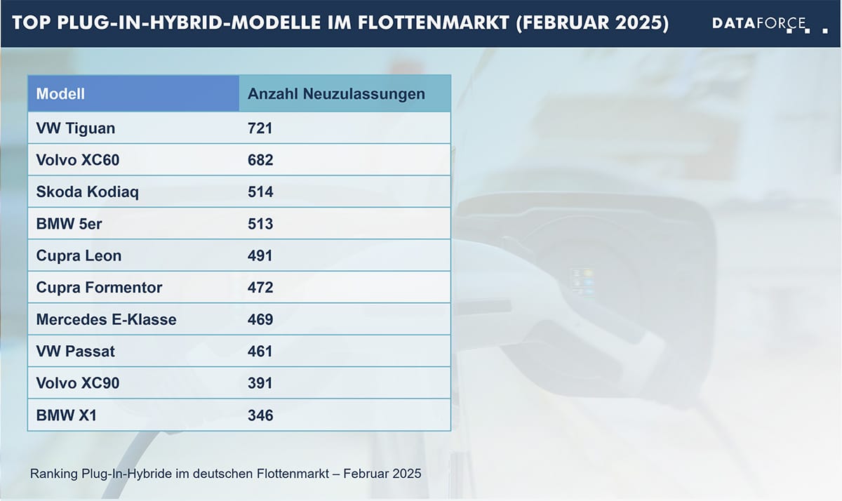 Infografik Plug in Hybride